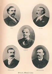 Grands Musiciens - Planche VI