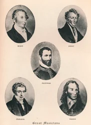 Grands musiciens - Planche XV