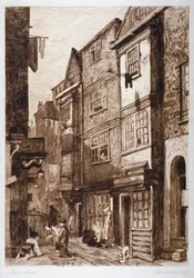 Great Shire Lane, City de Londres, 1793