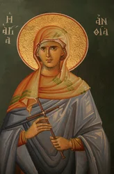 Icône orthodoxe grecque, Thessalonique, Grèce