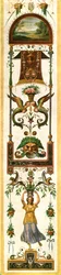 Peintures grotesques des loggias du Vatican, Rome, Italie, 1928