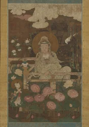 Guanyin en tant que Bodhisattva des Neuf-Lotus, 1593