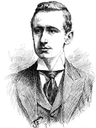 Guglielmo Marconi, physicien et inventeur italien et pionnier de la télégraphie sans fil, 1906
