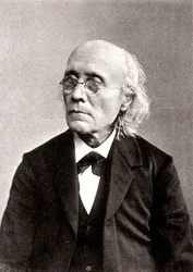 Gustav Theodor Fechner, psychologue expérimental allemand, vers 1883-1884