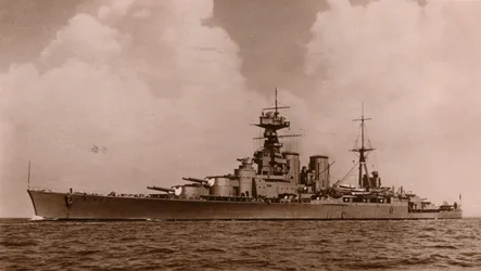 H.M.S. Hood, 1935
