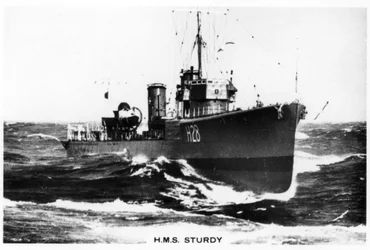 HMS Sturdy, destroyer de classe S, 1937