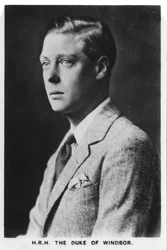 SAR Le Duc de Windsor, 1937