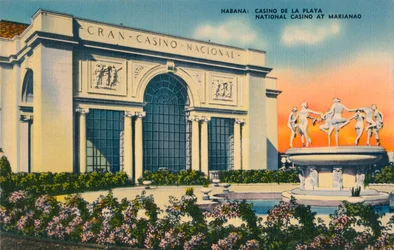 La Havane : Casino de la Playa. Casino national à Marianao, vers 1910