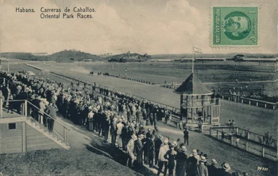 Habana. Courses au parc oriental, vers 1910