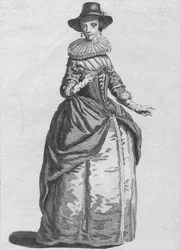Habit de la Lady Mayoress de Londres en 1640, 1776