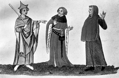 Habits des officiers de la loi, 14e-15e siècles, 1910