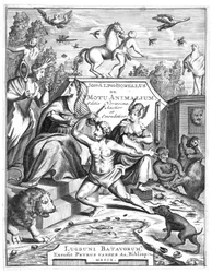 Page de titre de De Motu Animalum par Giovanni Borelli, 1710