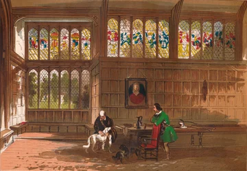 Salle à Ockwells, Berkshire, 1845