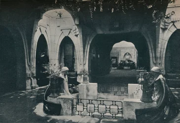 Salle dans la section allemande de l