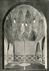Salle des Abencérages, 19ème siècle, 1907