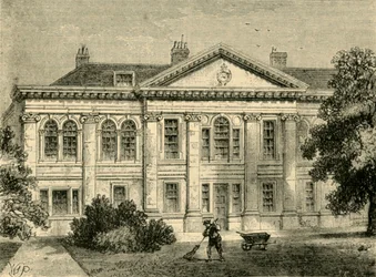 Salle de la Compagnie des Charpentiers, vers 1872