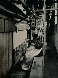 Tissage de tapis à Hammersmith, Merton Abbey Works