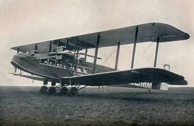 Avion de transport de passagers Handley-Page W.10 opérant sur Imperial Airways, 1929