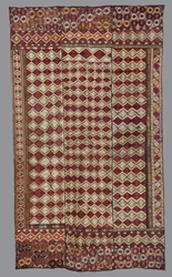Travail de Phulkari suspendu, vers 1875-1900