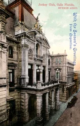 Siège du Jockey Club, Calle Florida, Buenos Aires, Argentine