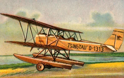 Hydravion Heinkel HD 24 W Tsingtau, années 1920, 1932