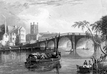 Pont de Henley, Henley-on-Thames, Londres, 1803