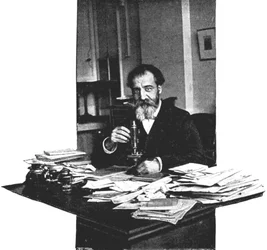 Henri Moissan, chimiste français, 1900