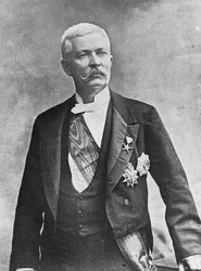 Henry Morton Stanley, journaliste et explorateur gallois, fin 19e ou début 20e siècle