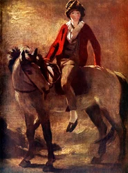 Henry Raeburn sur un poney gris, vers 1796, 1924