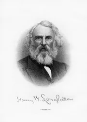 Henry Wadsworth Longfellow, poète et enseignant américain, fin du 19e siècle