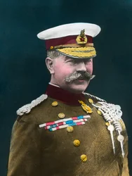 Herbert Kitchener, 1er Comte Kitchener, soldat britannique, début du XXe siècle