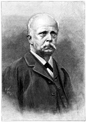 Hermann Ludwig Ferdinand von Helmholtz, physicien et physiologiste allemand, 1894