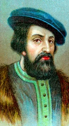 Hernán Cortés 1485-1547, conquistador espagnol qui conquit le Mexique