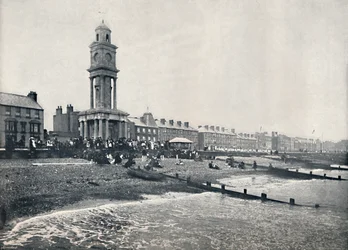 Herne Bay - Le Front, montrant la Tour de l