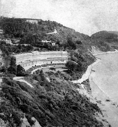 Hesketh Crescent, Torquay, Devon, début du 20e siècle