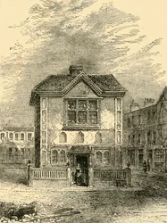 Hickss Hall vers 1750, vers 1872