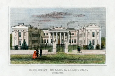 Highbury College, Islington, Londres, milieu du 19e siècle