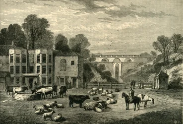 Porte et taverne de l