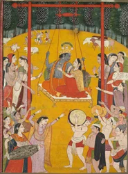 Hindola Raga, vers 1790-1800