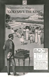 Publicité La Voix de son Maître, 1911