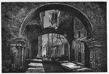 Histoire de la Rome antique. Gravures de Rome de 1872