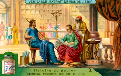 Histoire du papier : 3, vers 1900
