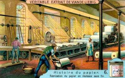 Histoire du papier: 6, c. 1900