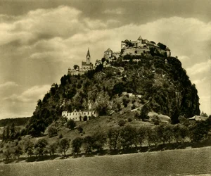 Château de Hochosterwitz, Carinthie, Autriche, vers 1935