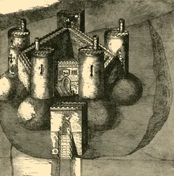 Château de Holt, en 1610, 1898