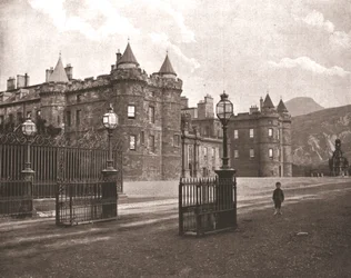 Holyroodhouse, Édimbourg, Écosse, 1894