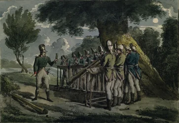 Orchestre de cors, vers 1820