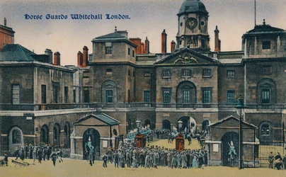 Horse Guards Whitehall Londres, vers 1910