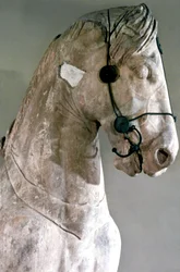 Cheval, quadrige du mausolée d