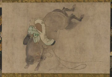 Cheval et cavalier, période Momoyama, 1568-1615